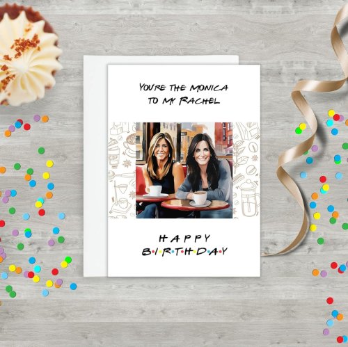 Friends TV Show Birthday Card
